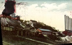 VINTAGE POSTCARD Mount