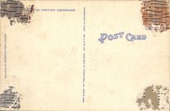 VINTAGE POSTCARD Air view off Springfield Farmhouse