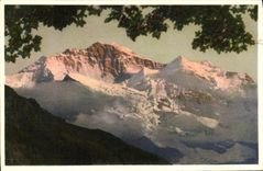 CPA Die Jungfrau im Abendrot