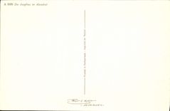 CPA Die Jungfrau im Abendrot