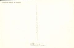 CPA Die Jungfrau im Abendlicht