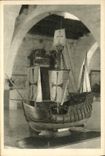 CPA Barcelona Reales Atarazanas Museo Maritimo Bateau