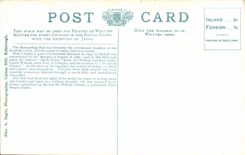 VINTAGE POSTCARD Banqueting hall Edinburgh Castle