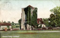VINTAGE POSTCARD Beauchief Abbey Sheffield