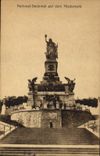 VINTAGE POSTCARD National denkmal auf dem Nierdewald