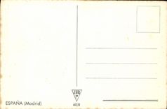 VINTAGE POSTCARD Woman Spain Folklore Range