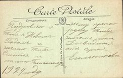 CPA Alger la rue d'Isly