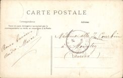 POSTAL Argel de la VENDIMIA la mezquita y el lugar del gobierno