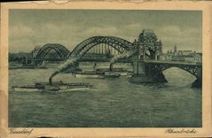 CPA Dusseldorf Rheinbrucke 