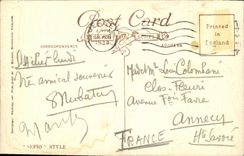 CPA Corbiere Lighthouse Jersey Phare