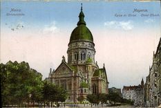 VINTAGE POSTCARD Mainz Church of Christ