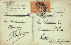 CPA Tours Vue Panoramique Prise a 800m d'altitude