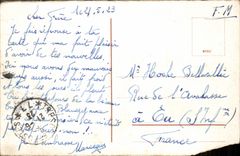 MIT Weiher de Wiesbaden Kurhaus de la POSTAL de la VENDIMIA