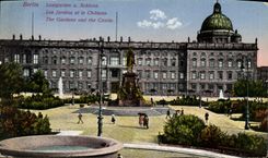 VINTAGE POSTCARD Berlin Lustgarten U Schloss