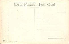 VINTAGE POSTCARD Genova Camposantio Galleria Idiot My Ghilino