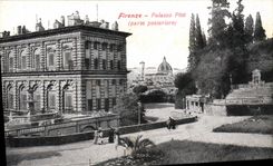CPA Firenze Palazzo Pitti parte posteriore