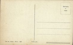 La POSTAL Firenze Palazzo Pitti de la VENDIMIA sale del posteriore