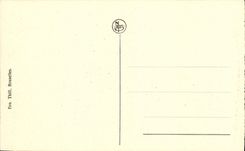 VINTAGE POSTCARD Ghent Race La Poste Church St Nicolas the belfry and the church St Bavon