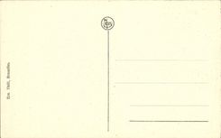 VINTAGE POSTCARD Ghent La Poste