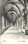 VINTAGE POSTCARD Mainz Dom Kreuzgang