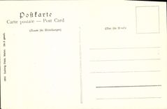 CPA Mainz Dom Vom Hofchen (animee)