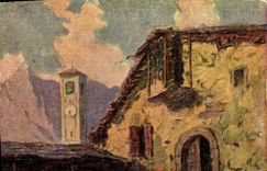 VINTAGE POSTCARD House