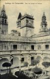 CPA Santiago De Compostela Patio Del Colegio De Fonseca