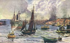 CPA The Type At Shields Norman Crusse Bateaux