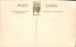 Estándar de la POSTAL de la VENDIMIA el norte en Barrasford