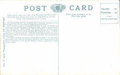 VINTAGE POSTCARD Banqueting Hall Edinburg Castle