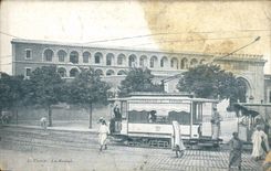 POSTAL Túnez de la VENDIMIA el Túnez Kasbah