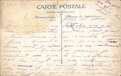 POSTAL Túnez de la VENDIMIA el Túnez Kasbah