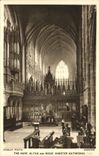 VINTAGE POSTCARD The Nave Altar And Rood Chester Cathedral