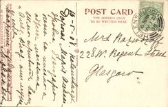 VINTAGE POSTCARD One The Road To Row