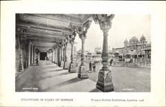 CPA Colonnade In Court Of Nonour Franco British Exhibition London