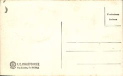 Pórtico E Cortile de Roma Palazzo Venzia de la POSTAL de la VENDIMIA