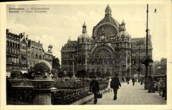 CPA Anvers Gare Centrale