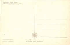 VINTAGE POSTCARD Stockholm Kungl Slottet Vaktombyle Pa yttre borggarden Militaria