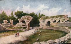 POSTAL Nice Arena De Cimiez de la VENDIMIA