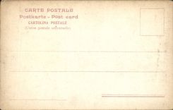 VINTAGE POSTCARD Pisa Leaves Posteriore Della Gattedrale It Bell-tower E It Camposanto