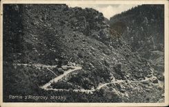 Parte Z Riegrovy Stezky de la POSTAL de la VENDIMIA