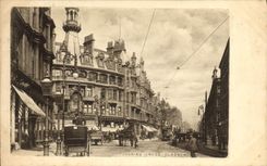 VINTAGE POSTCARD Charing Glasgow Cross-country race