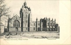 VINTAGE POSTCARD Aberdeen University King' S College