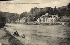 CPA Bouillon Les Bords De La Semois Et Le Chateau Fort