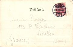 POSTAL Aquisgrán Chemische Laboratorium de la VENDIMIA
