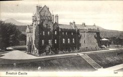 VINTAGE POSTCARD Brodick Castle