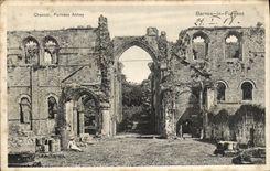 VINTAGE POSTCARD Chancel Furness Abbey Barrow In Furness