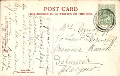 VINTAGE POSTCARD Chancel Furness Abbey Barrow In Furness