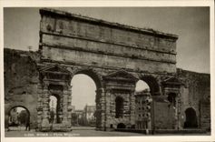 POSTAL Maggioro llevado Roma de la VENDIMIA