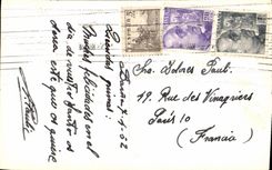 VINTAGE POSTCARD Barcelona Plaza De Espana